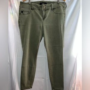 Light green jeans from Torrid